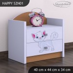 Nočna omarica Happy babies Mucka 12 SZN1